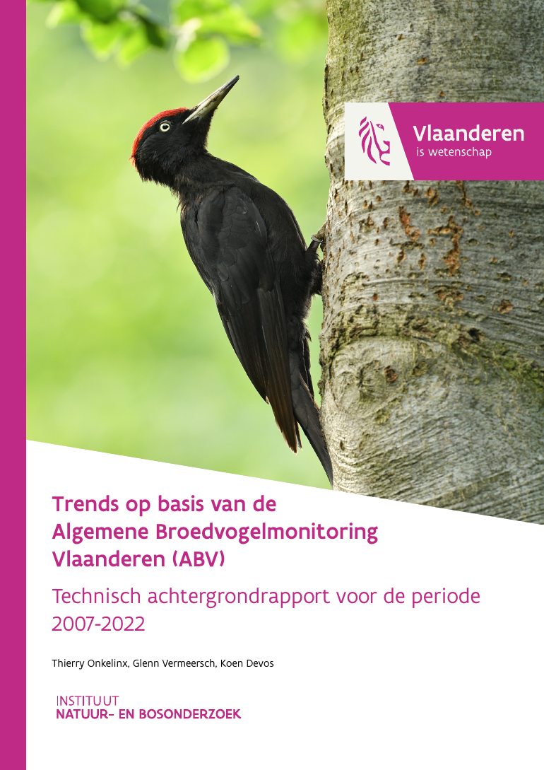 Onkelinx, T.; Vermeersch, G. & Devos, K. (2023) Trends op basis van de Algemene Broedvogelmonitoring Vlaanderen (ABV)