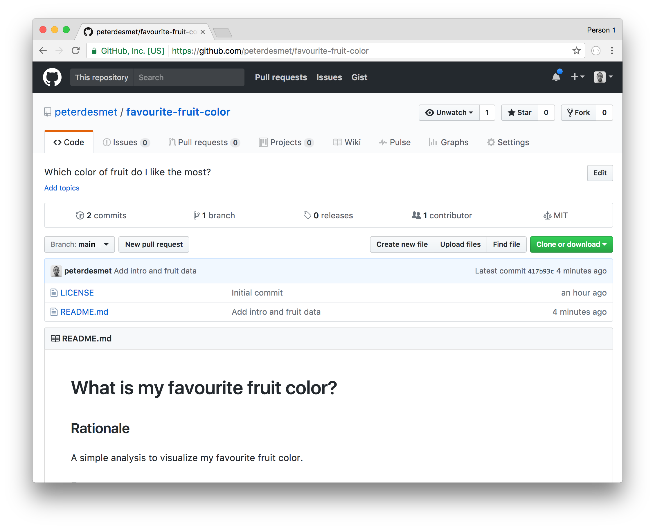Verify your commits on GitHub
