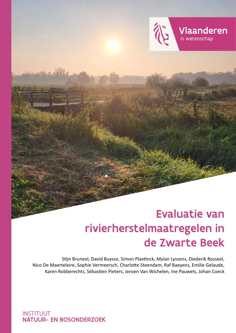 Bruneel, S., et. al. (2026) Evaluatie van rivierherstelmaatregelen in de Zwarte Beek